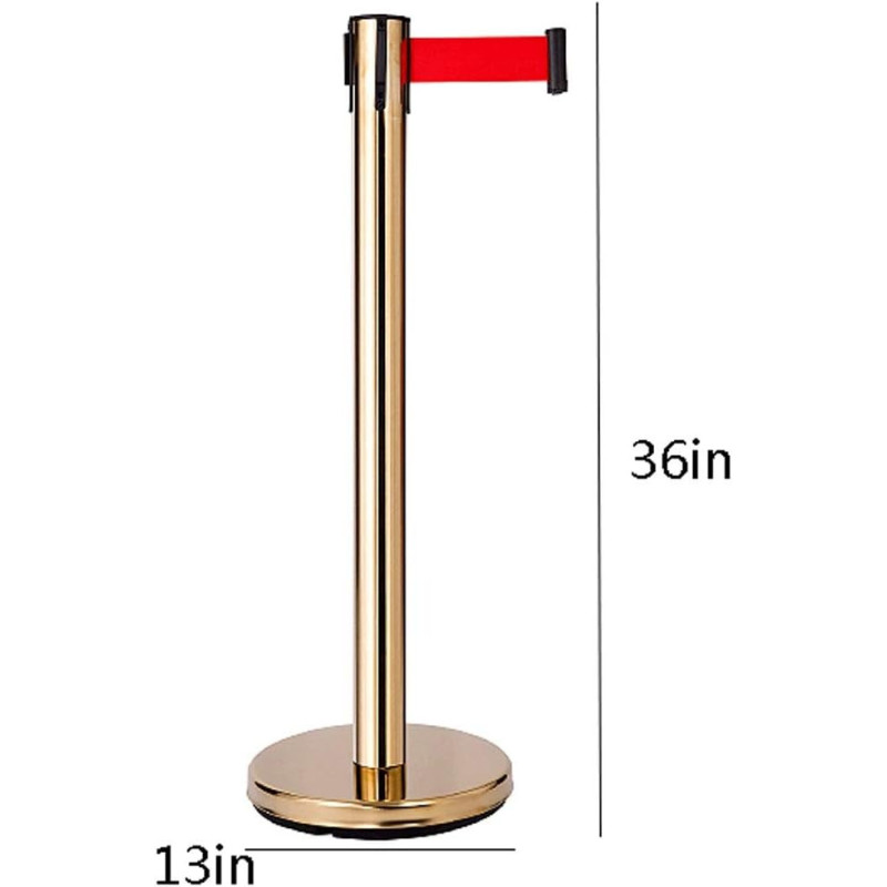 WBP03-Crowd Control Queue Barrier Post