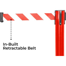 WBP01-Crowd Control Queue Barrier Post