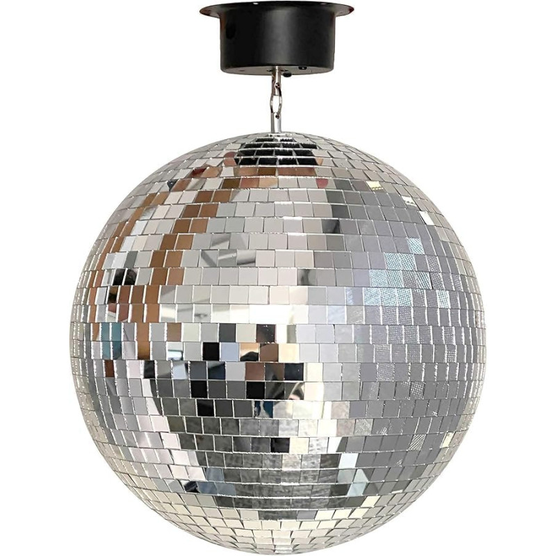 WDB01-Disco Ball Silver Rotating Glass for DJ