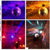 WDB01-Disco Ball Silver Rotating Glass for DJ