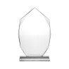 Crystal award wide flame  with box