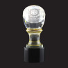 Crystal  trophy with box