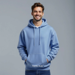 Hoodie - Men’s Plush Fleece Oversized Pullover Hoodie