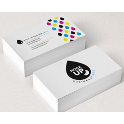 Business Card with Matt Lamination