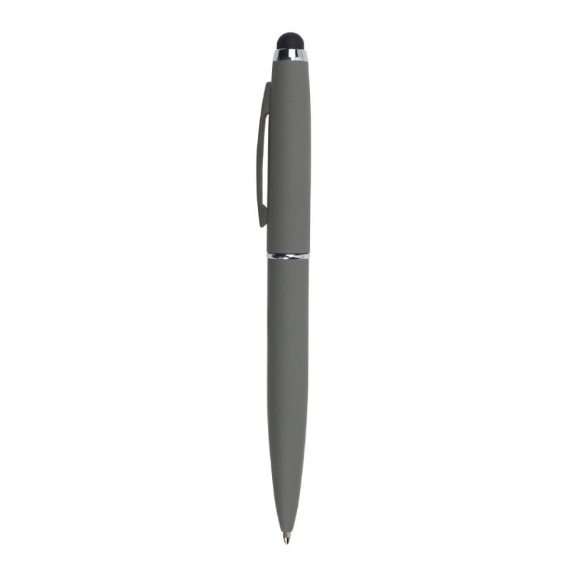 Metal pen with stylus