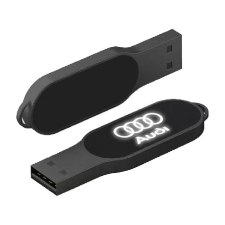 USB with light up logo