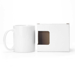 Ceramic Mugs White with...