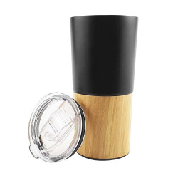 Travel Bottil Bamboo And Stainless Steel