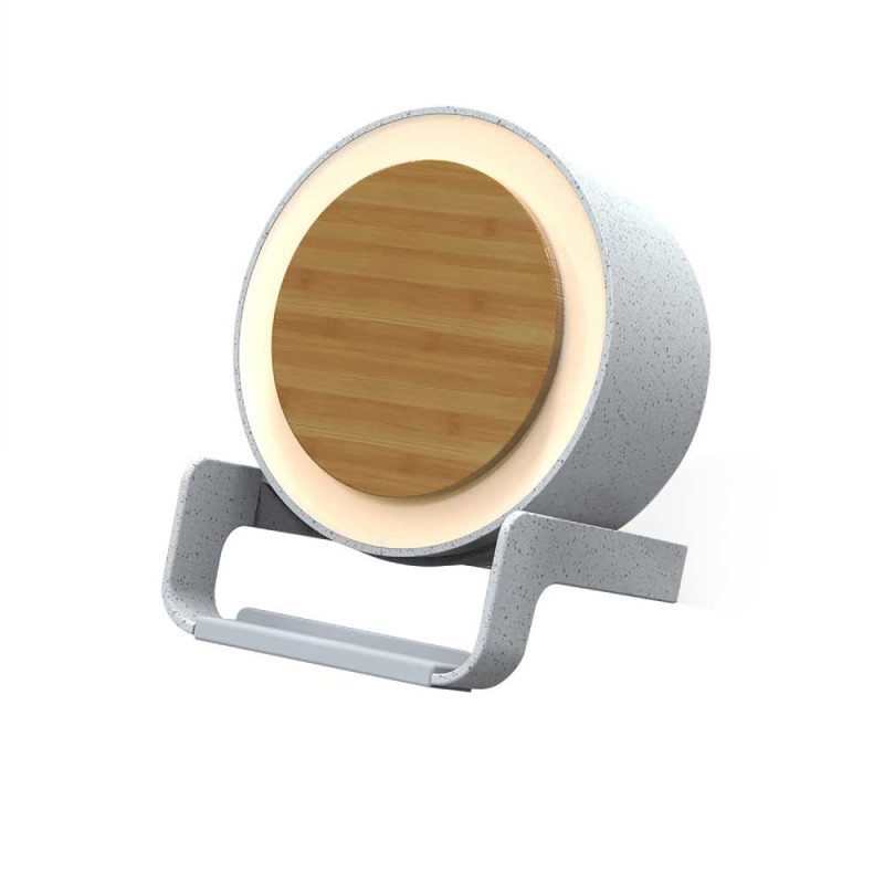 BT Speaker with 10W Wireless charger and Night lamp