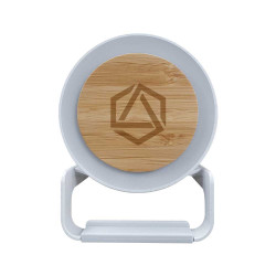 BT Speaker with 10W Wireless charger and Night lamp