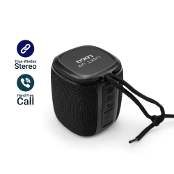 Portable Bluetooth Speakers, Light-Up Logo, Hands-Free Call with Lanyard