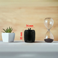 Portable Bluetooth Speakers, Light-Up Logo, Hands-Free Call with Lanyard