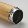 Bamboo Temperature Desplay Flask