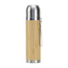 Bamboo And Stainless Steel Flask