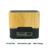 Cube Bamboo Bluetooth Speaker