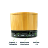 Bamboo Bluetooth Speakers
