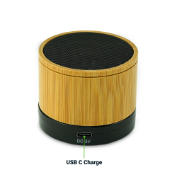 Bamboo Bluetooth Speakers