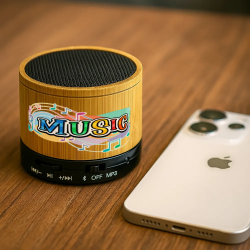 Bamboo Bluetooth Speakers