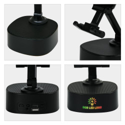 Wireless Charger 15W with BT Speaker
