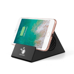 Bluetooth Speaker, 5W Wireless Charger & LED LOGO