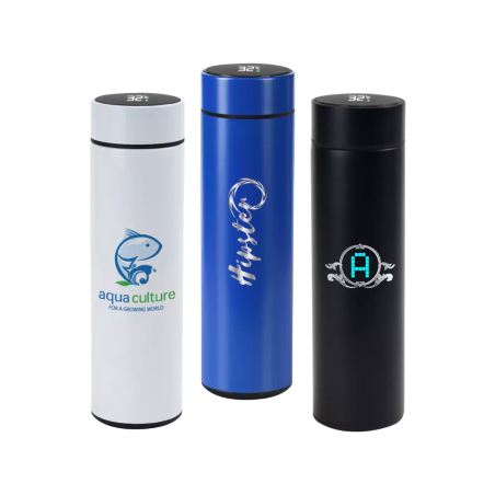 Temperature LED Display Bottles