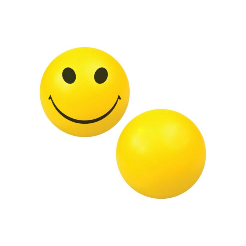 Foam Rubber Smiley Anti Stress Balls