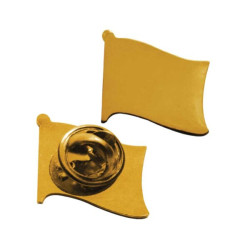 Gold Plated Flag Pin