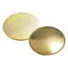 Metal Round Gold Badges