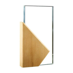 Rectangle Wooden Crystal...
