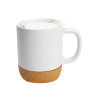 WMG 01 - CERMIC MUG WITH LID & CORK BASE
