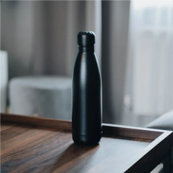 Premium Soft Touch Matt Cola Bottles in Stainless Steel