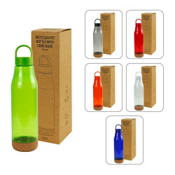 rPET Bottles with Cork Base
